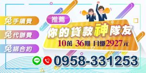在當今的金融環境中,貸款成為了許多人解決資金需求的重要途徑。無論是購車、裝修、還是其他緊急開支,選擇合適的貸款方案至關重要。今天,我們為您推薦一款超實惠的貸款產品:總金額10萬元,分36期還款,每月僅需繳納2927元。